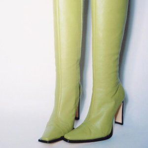 DG x Toral limited-edition (SOLD OUT) Florece Leather Boots in Giardino US8/EU38